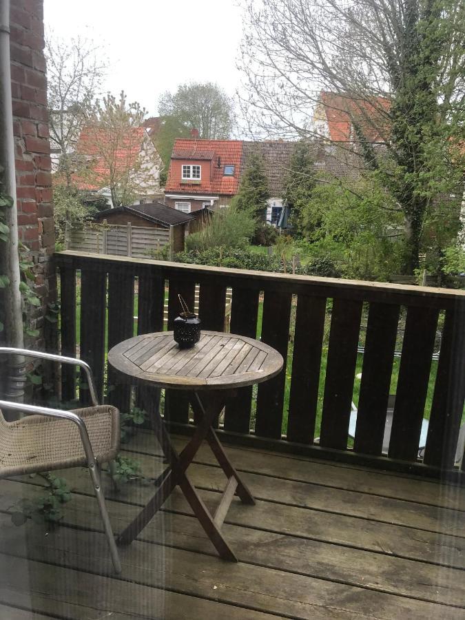 Ferienwohnung Hafenblick Glückstadt Exterior foto